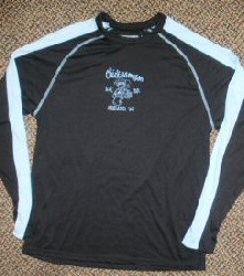 Chick Black/Ligh Blue Long Sleeve Shirt